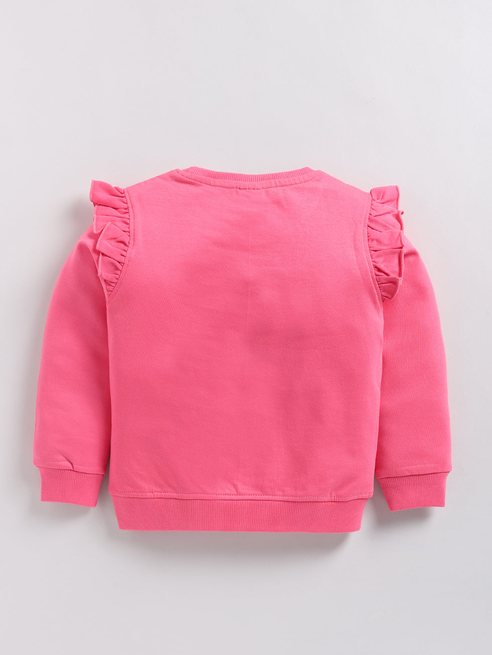 Frill And Cute Rbbit Printed Sweatshirts