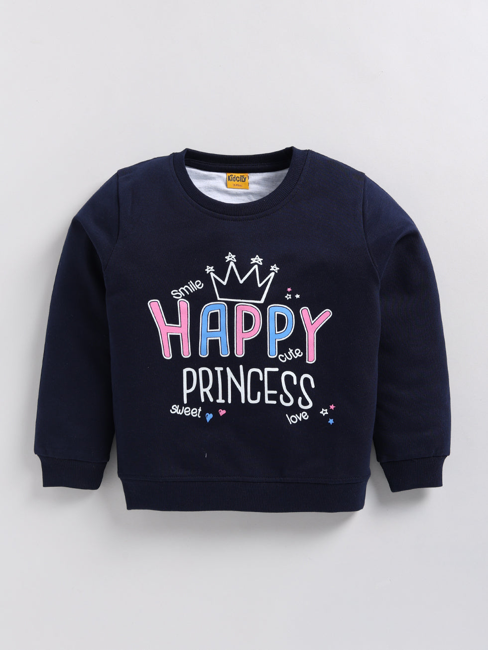 Happy Princess  Printed Sweatshirts
