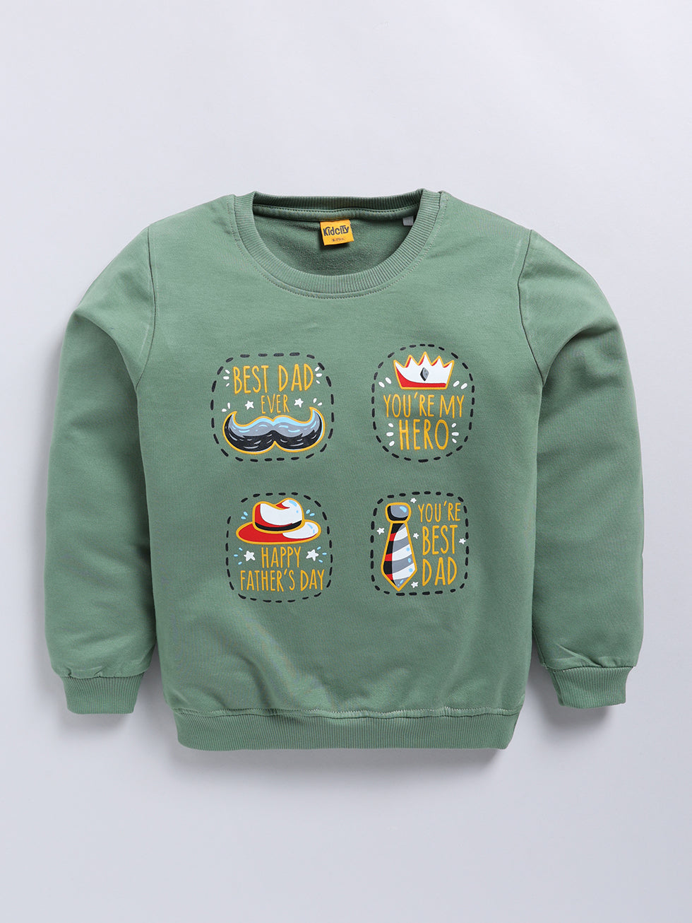 Best Dad Ever Printed Sweatshirts