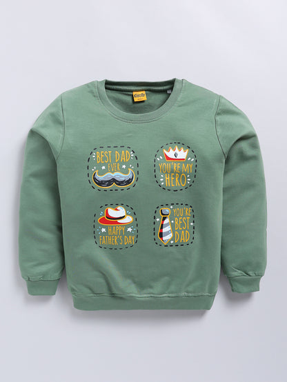Best Dad Ever Printed Sweatshirts