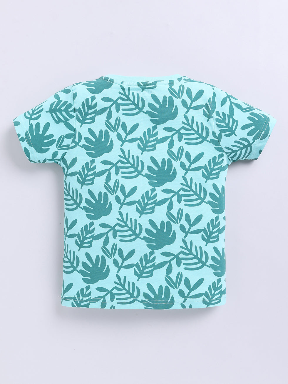 Let's Explore Text Leaf Printed T-shirts
