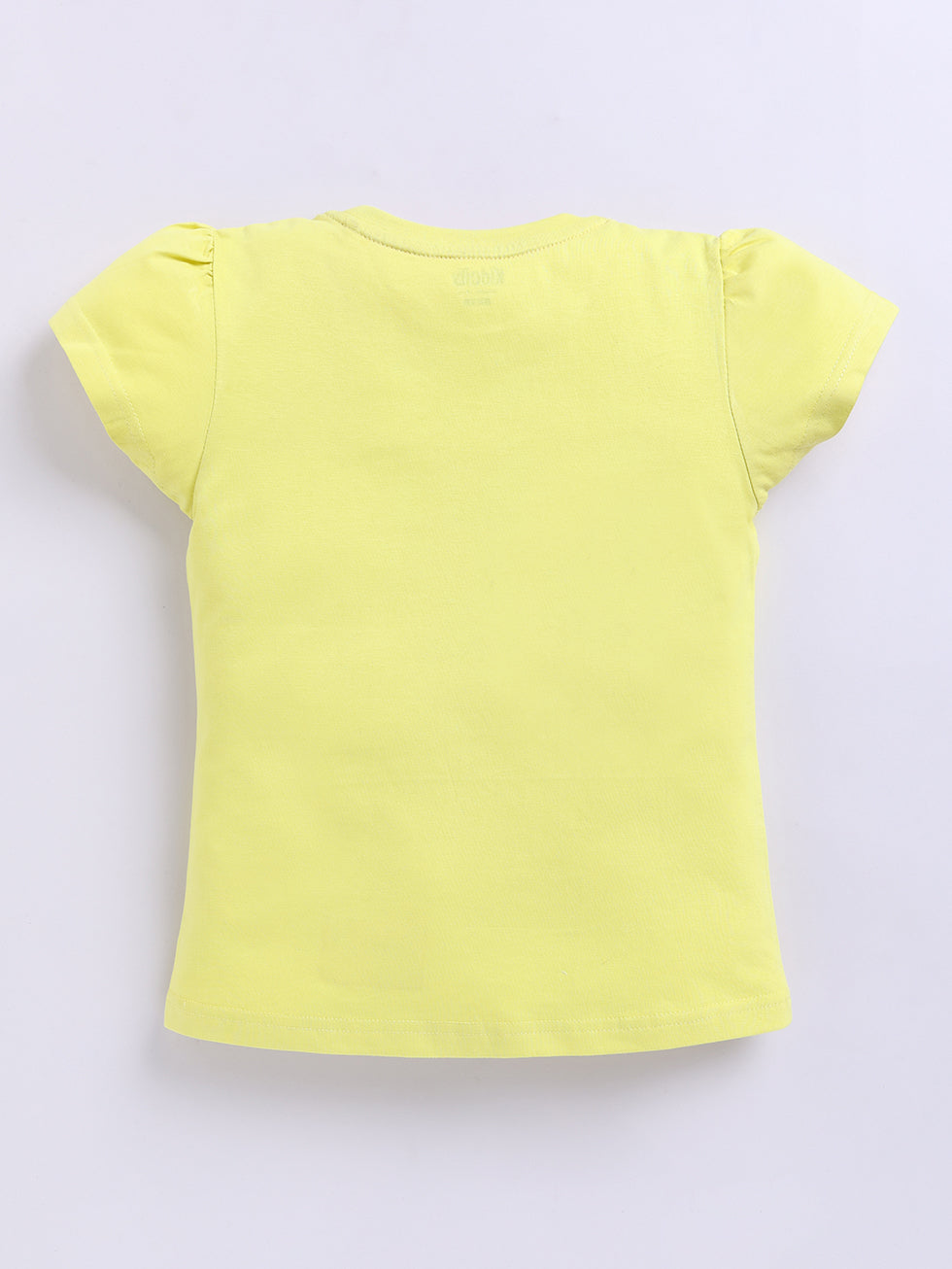 Hello Beautiful Text Butterfly Printed Tops