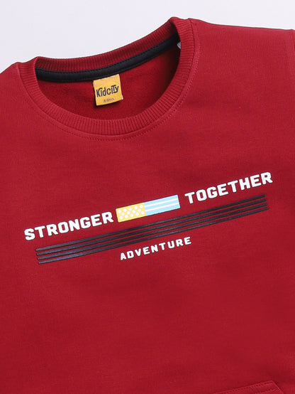 Stronger Together Adventure Printed Sweatshirts