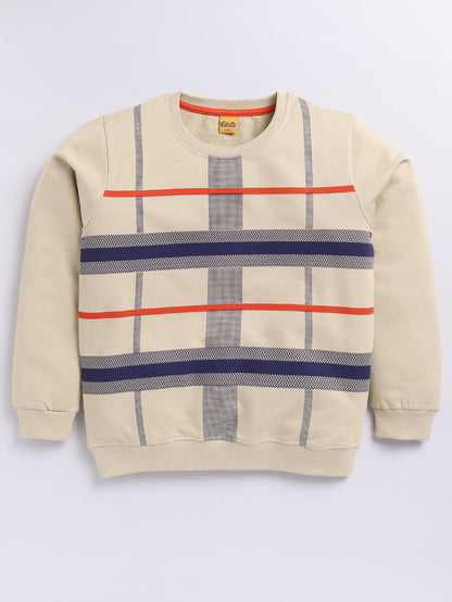 Kidcity Cotton All Over Print Sweatshirts - Baidge