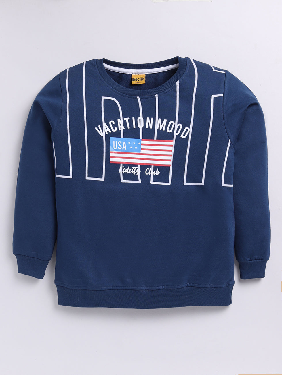 Vacation Mood USA Printed Sweatshirts