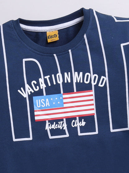 Vacation Mood USA Printed Sweatshirts