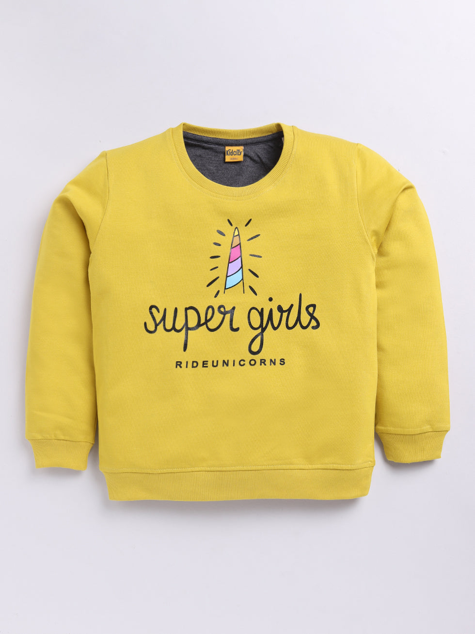Cute Super Girls Printed Sweatshirts
