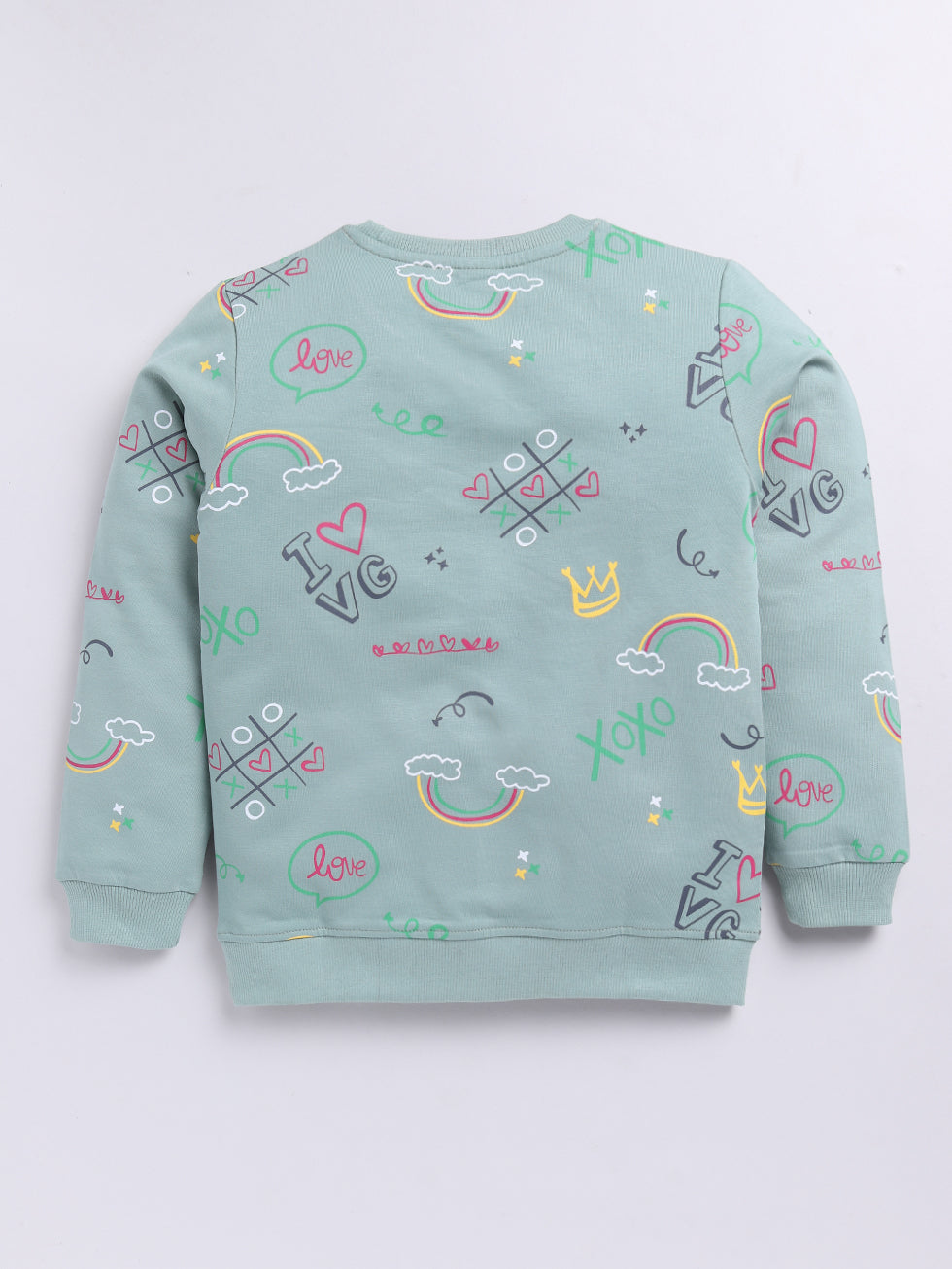 Groovy Vibes Printed Sweatshirts