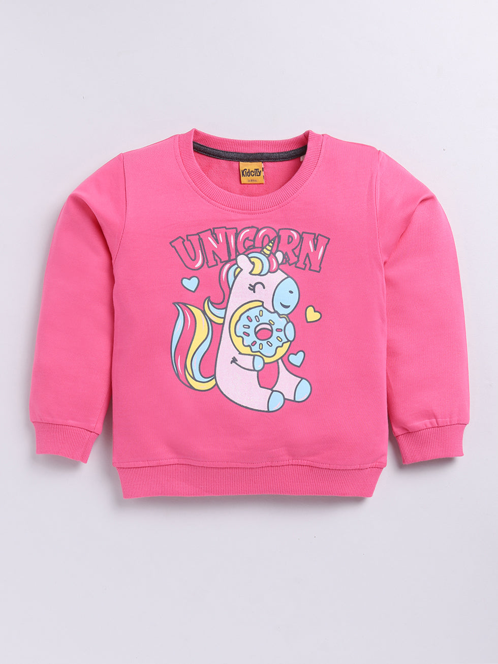 Unicorn Vibes Printed Sweatshirts