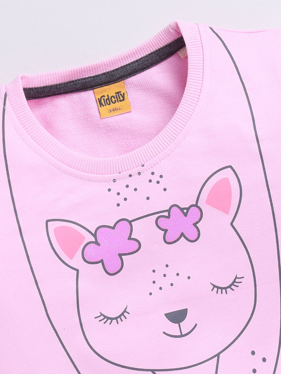 Lovely Bear Vibes Printed Sweatshirts