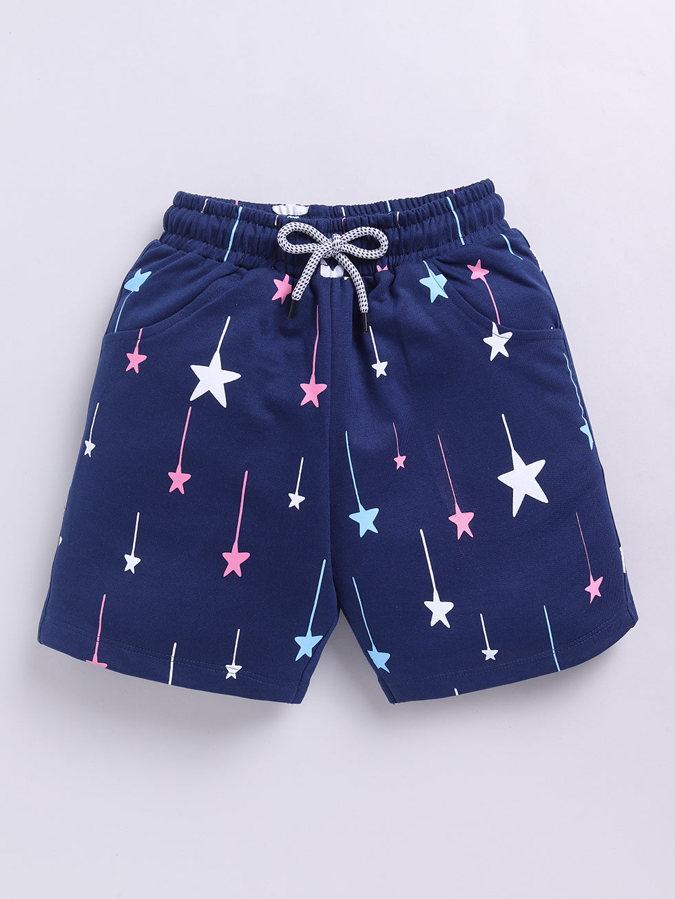 Girls Star Printed shorts Combo set (pack of 2)