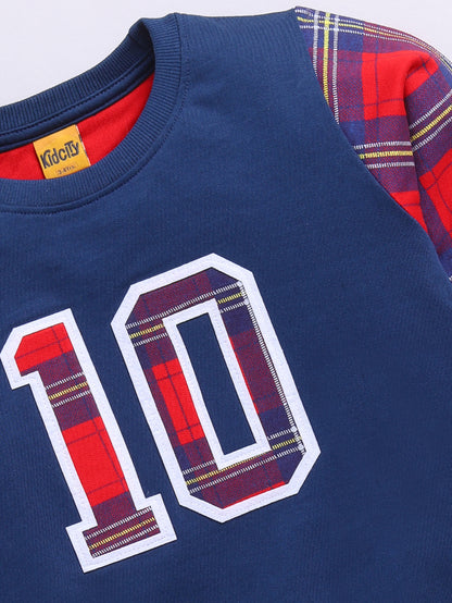 Cool Number Printed Sweatshirts