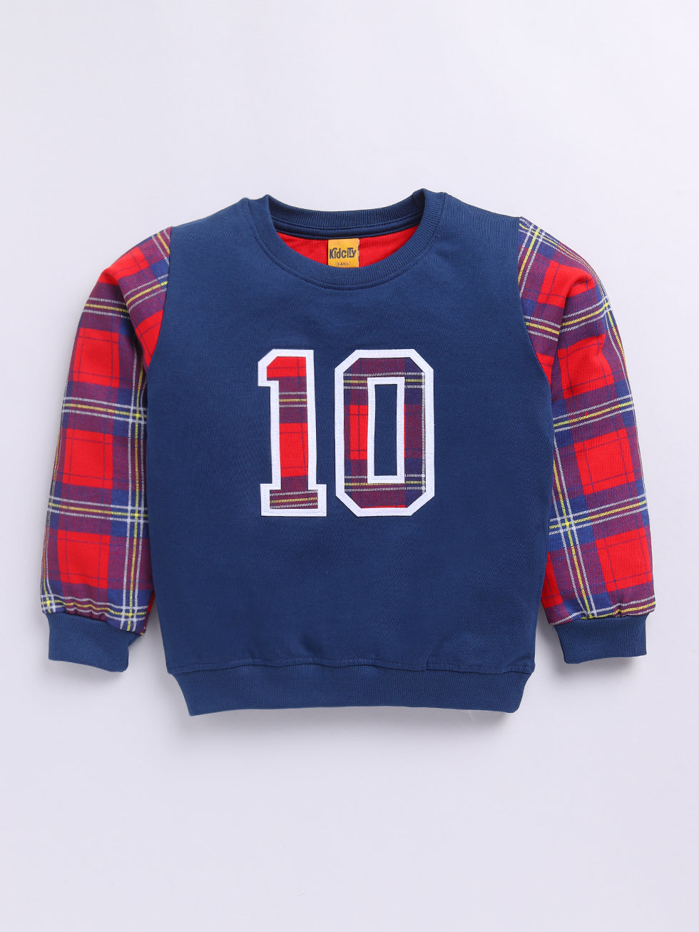 Cool Number Printed Sweatshirts
