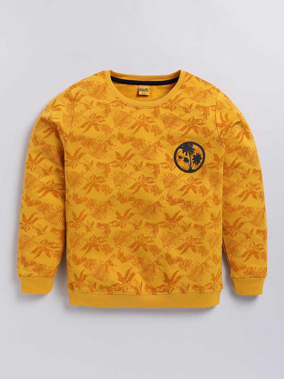 Tropical Vibes Print Sweatshirts