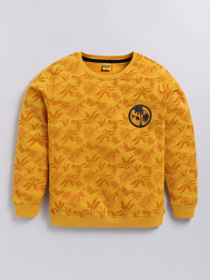 Tropical Vibes Print Sweatshirts