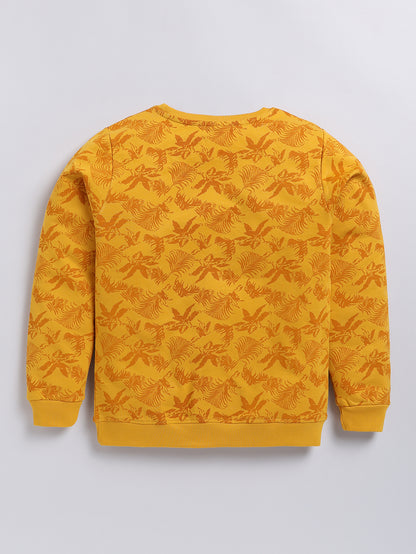 Tropical Vibes Print Sweatshirts