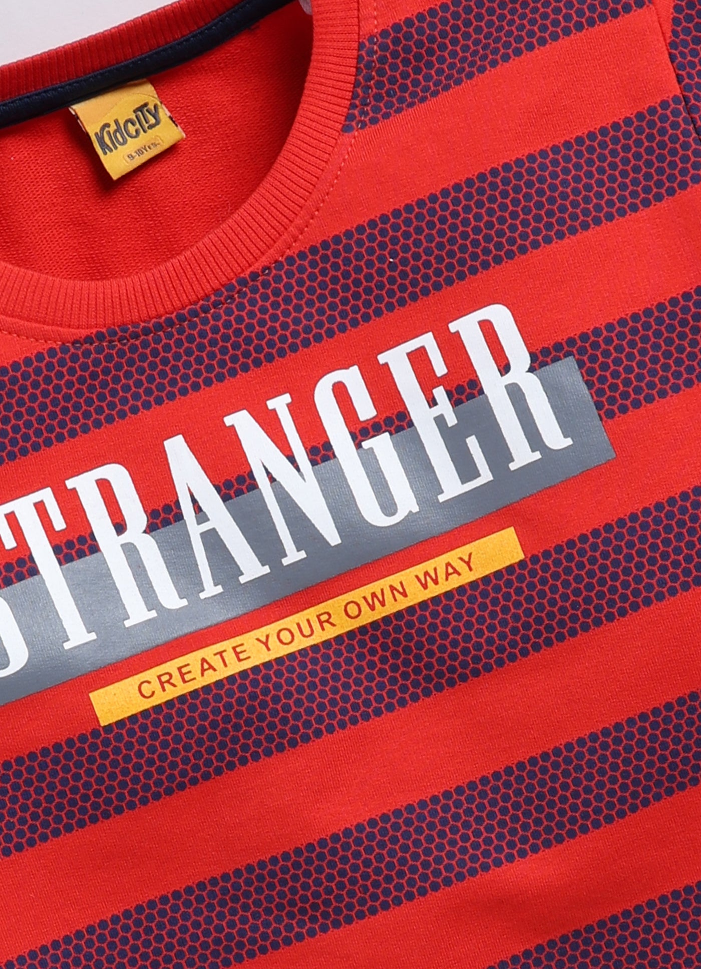 Stranger Striped Vibe Printed Sweatshirts