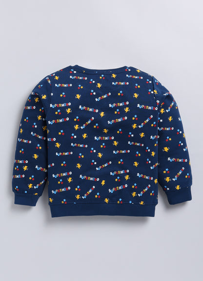 Superhero Starburst Printed Sweatshirts