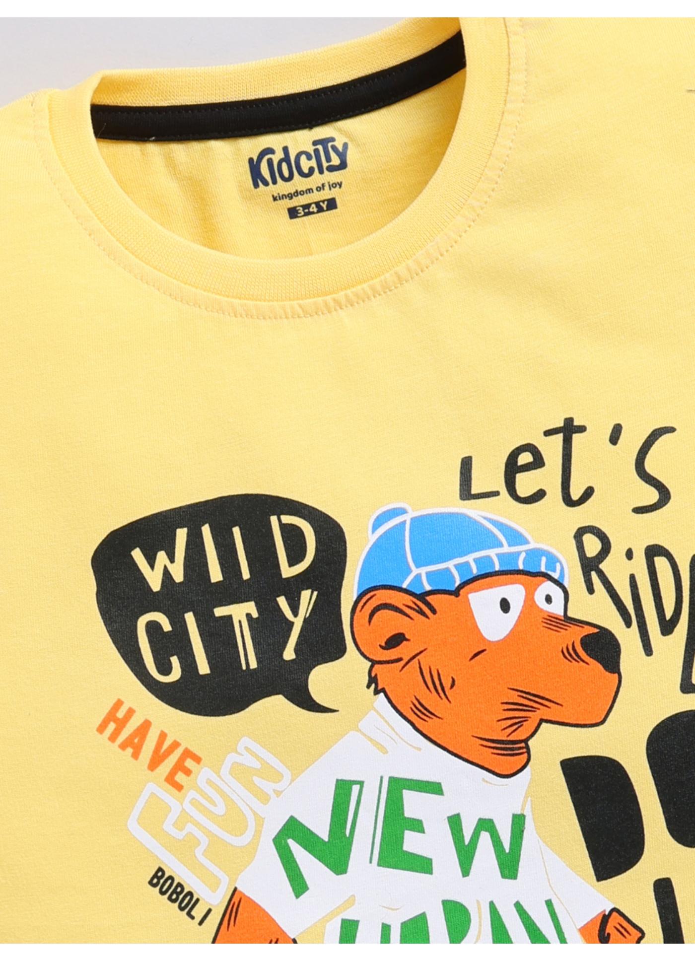 New Urban' Skateboard Bear T-Shirt