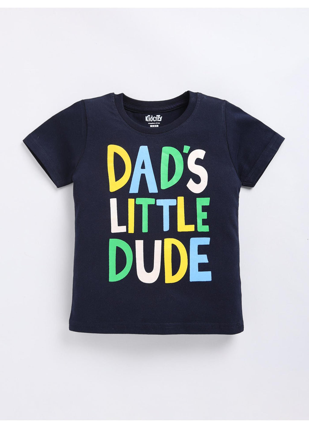 Dad's Little Dude' Graphic T-Shirt