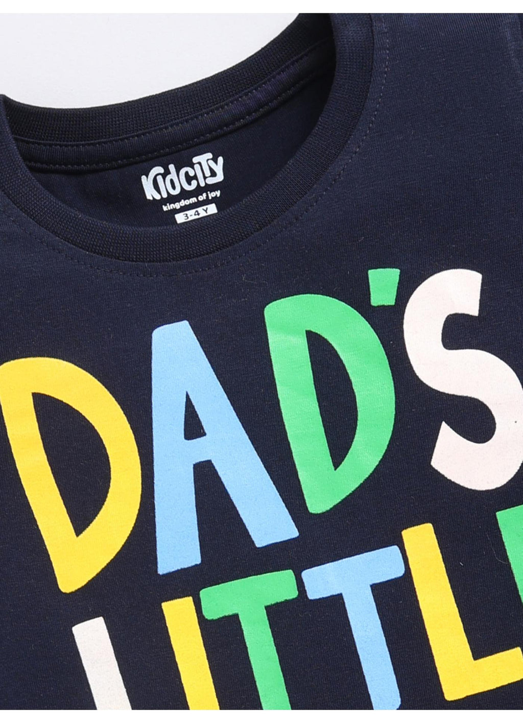 Dad's Little Dude' Graphic T-Shirt