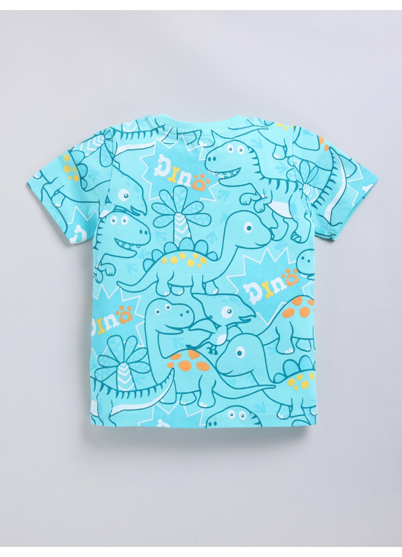 All-Over Dinosaur Print T-Shirt