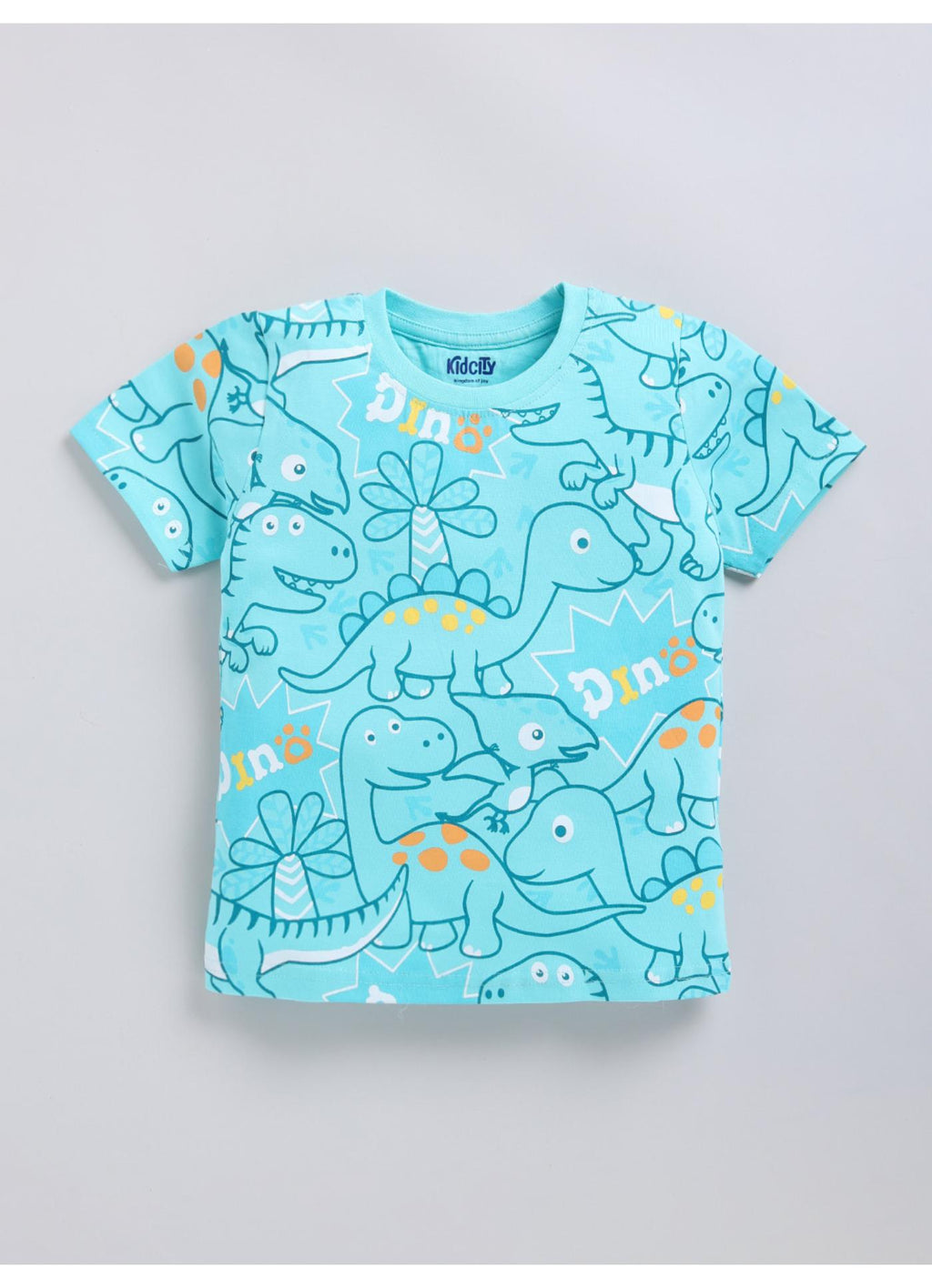 All-Over Dinosaur Print T-Shirt
