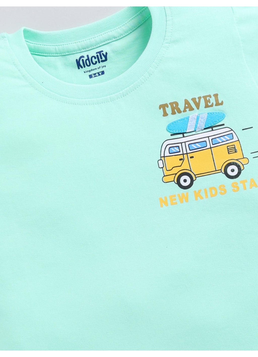 Love Yourself' All-Over Heart Print T-Shirt