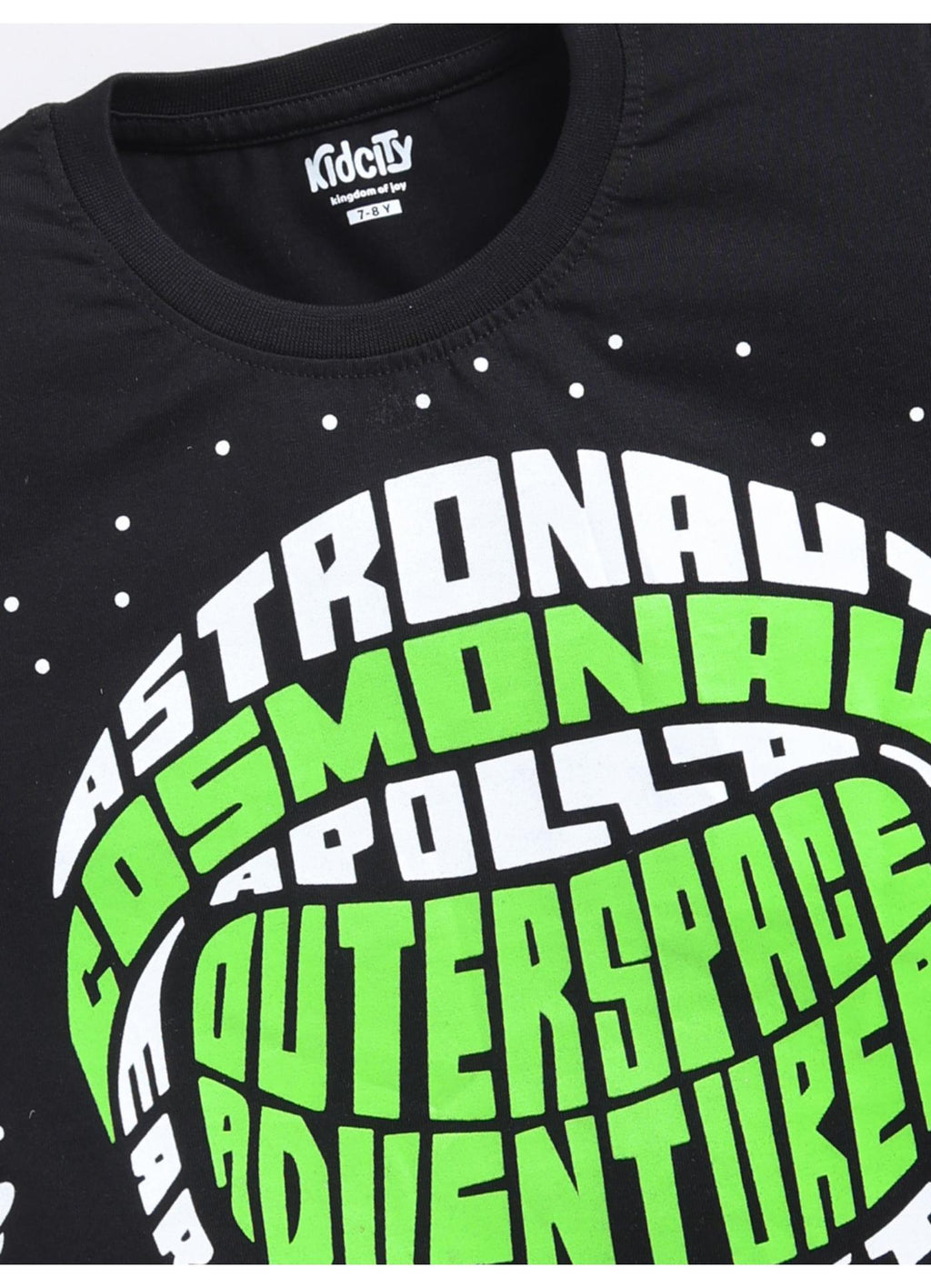 Outer Space Adventurer' Word Art T-Shirt