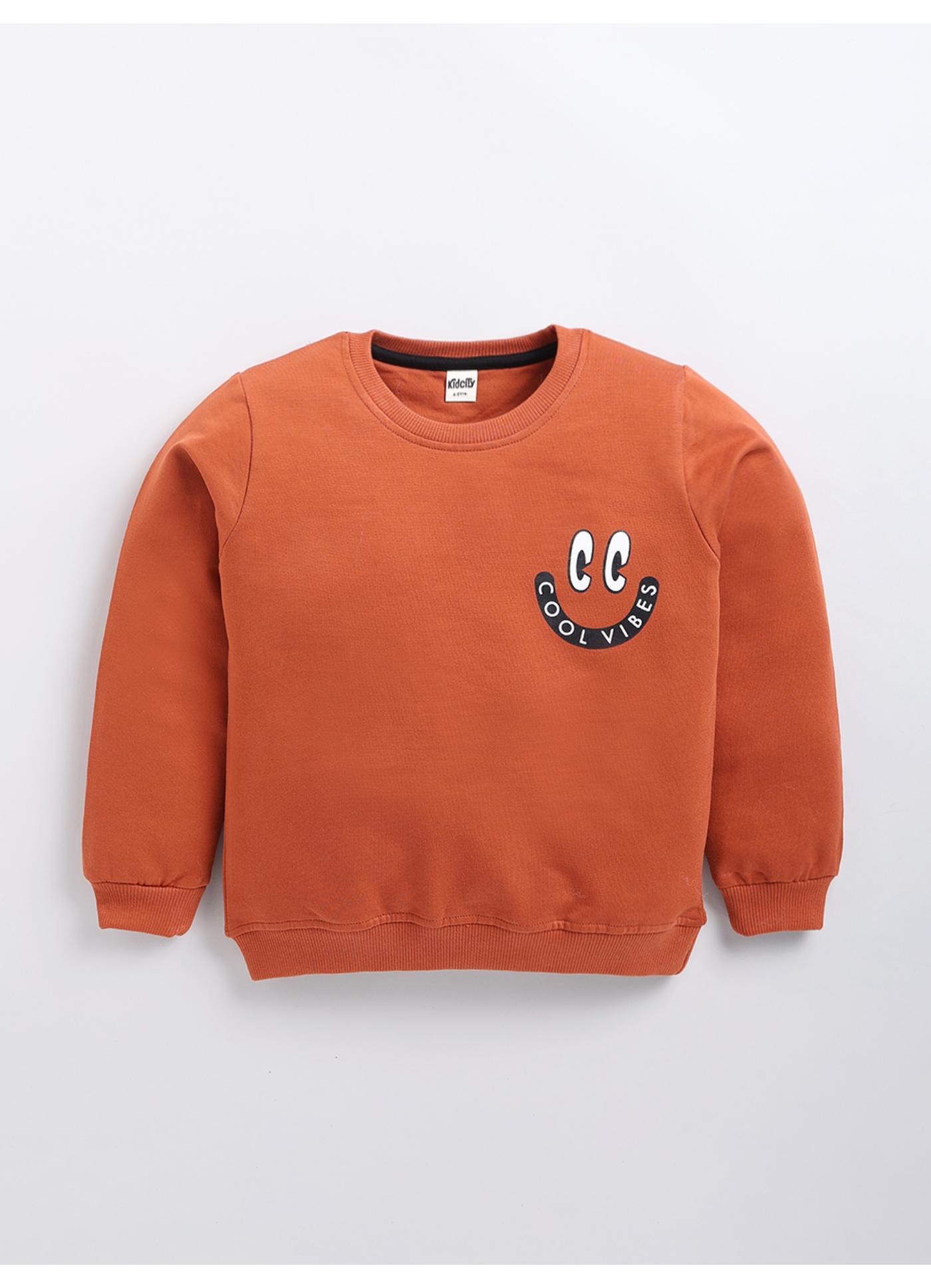 “Cool Vibes” Graphic Sweatshirt