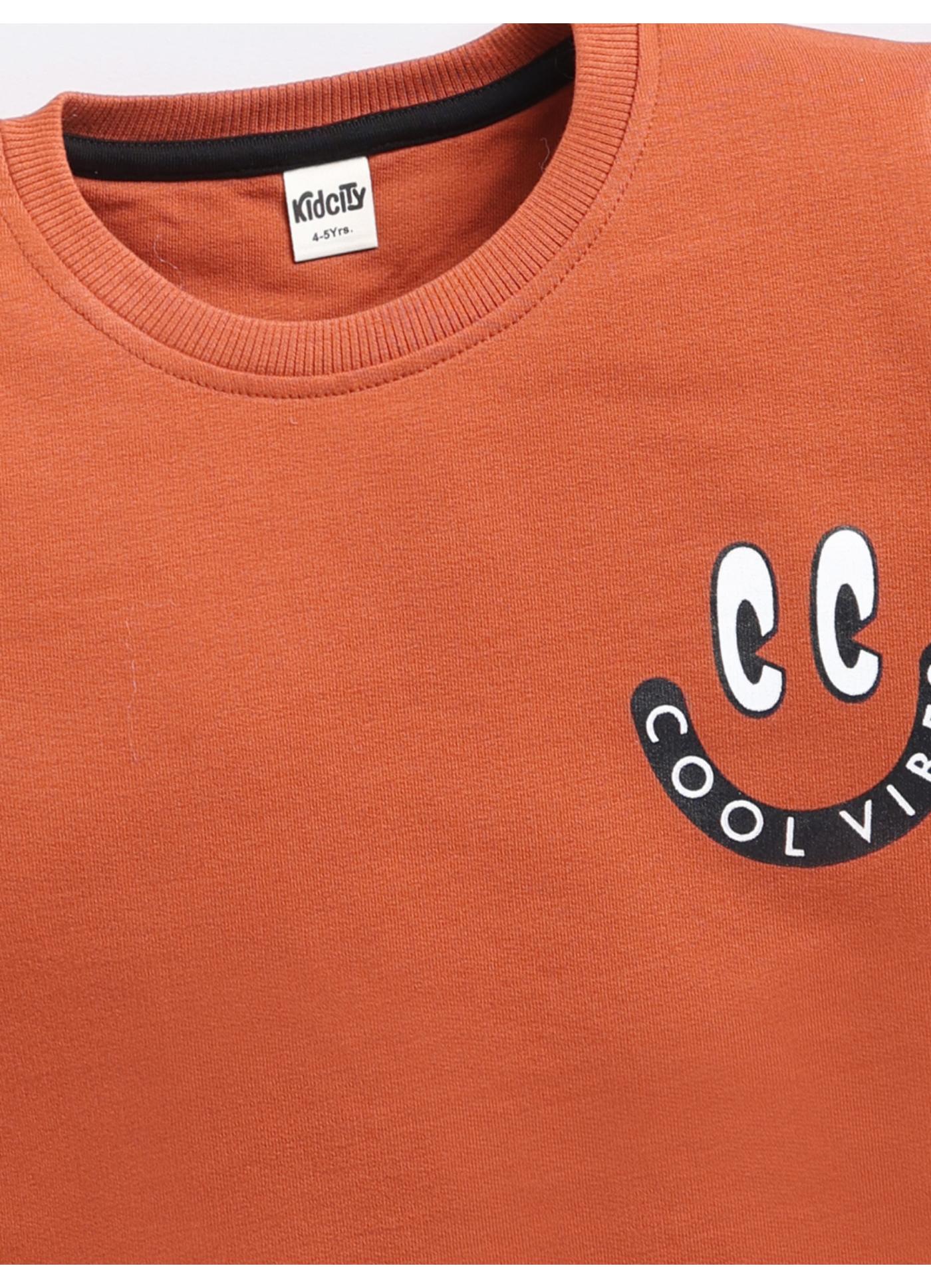 “Cool Vibes” Graphic Sweatshirt