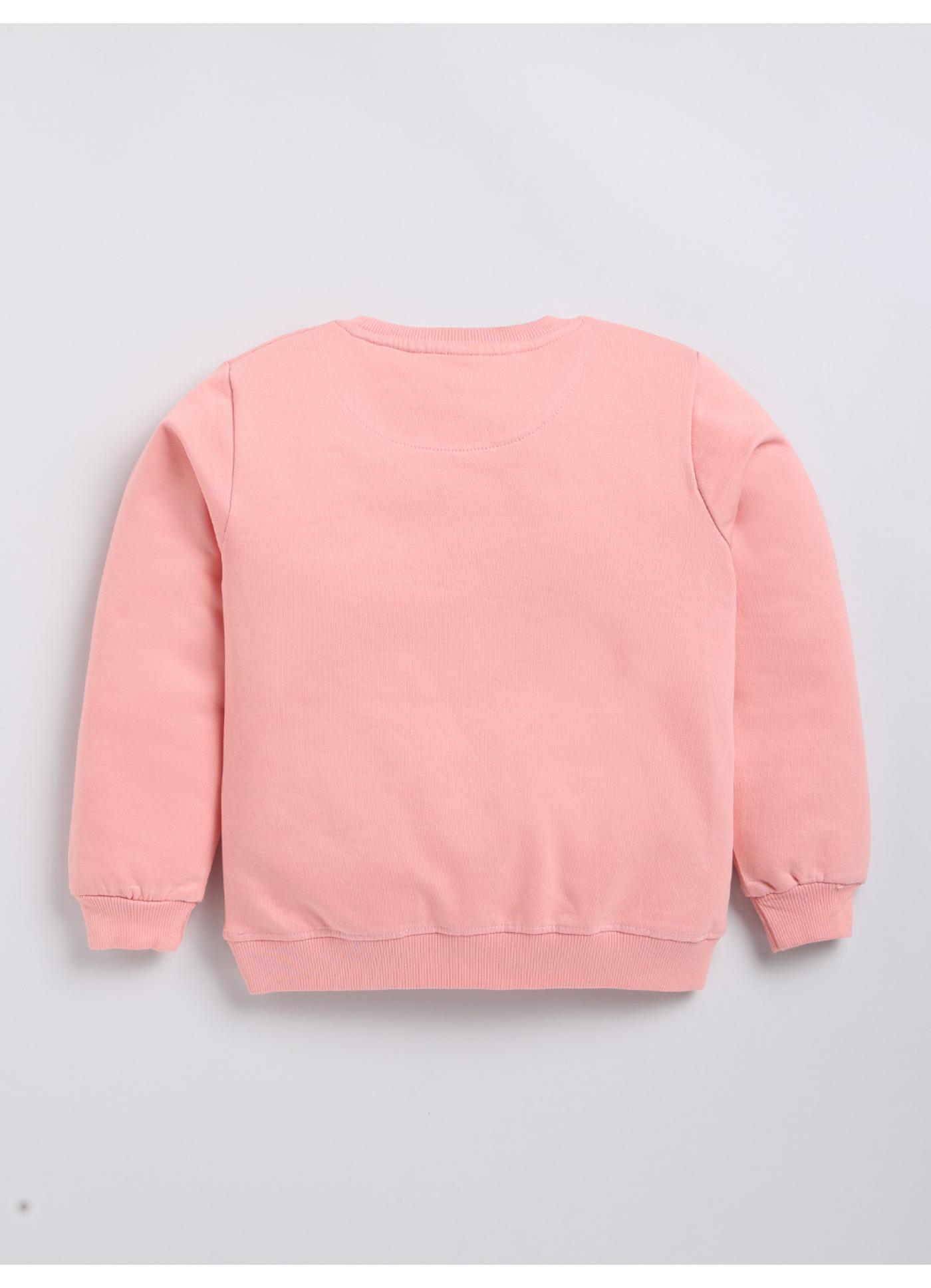 cute “Hi” Heart Print Sweatshirt