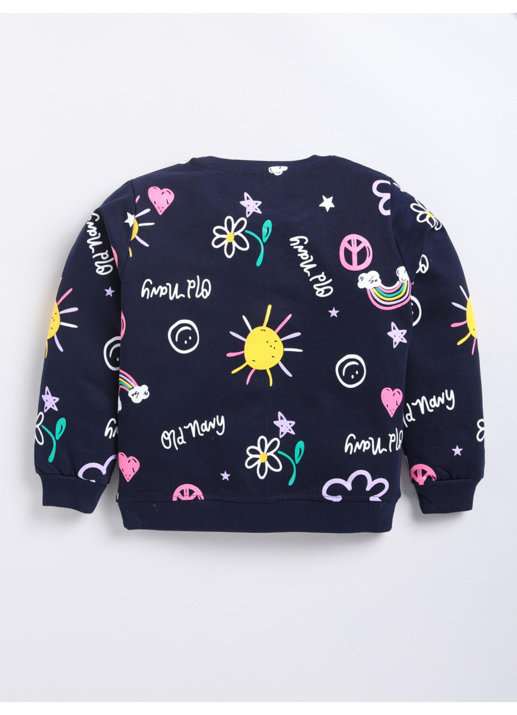 Sunshine & Rainbow Printed Sweatshirt