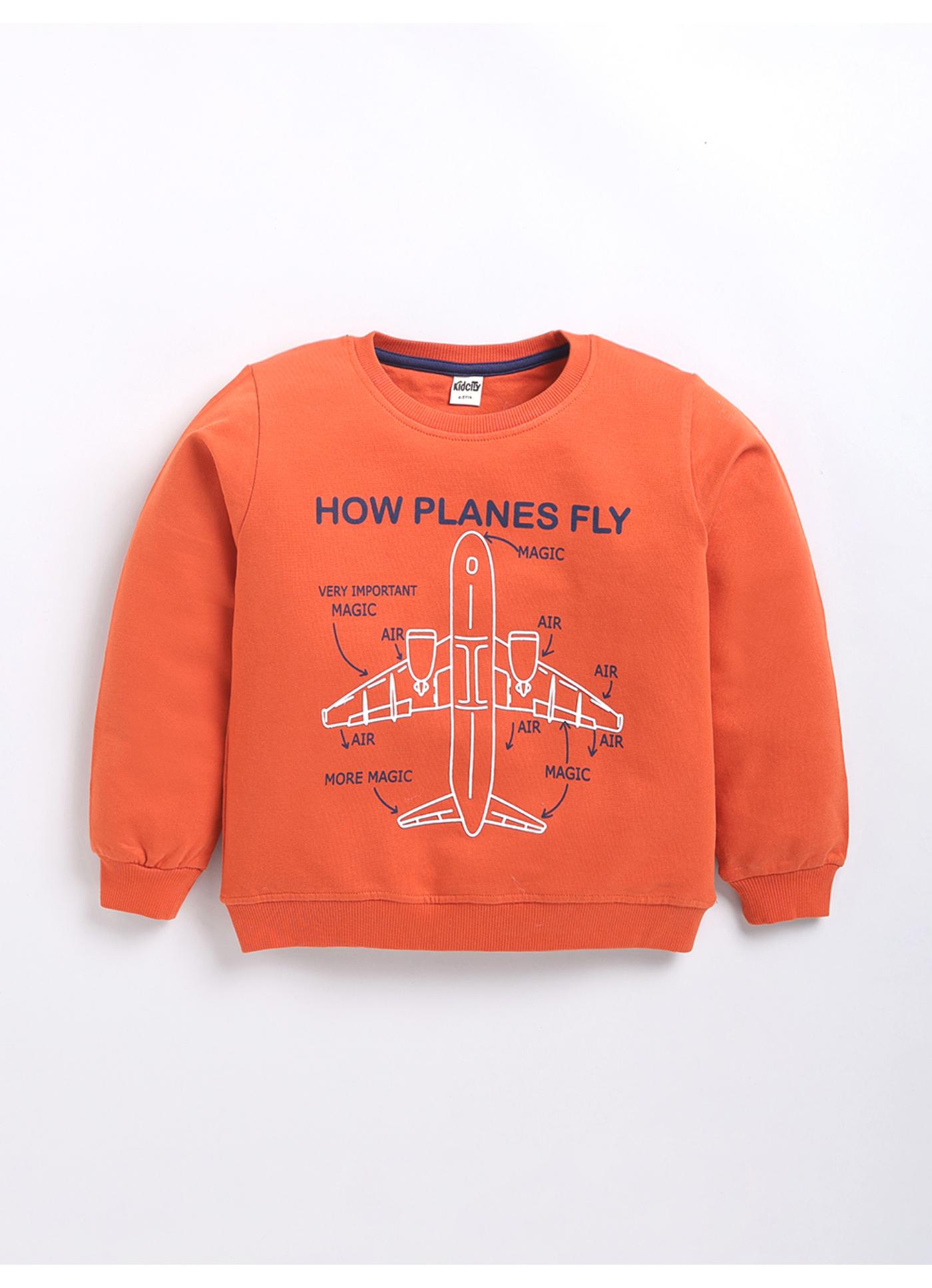 “How Planes Fly” Graphic Sweatshirt
