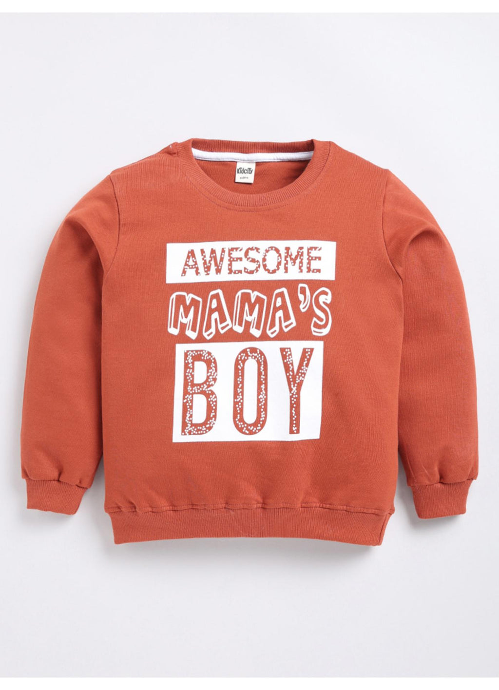 Awesome Mama's Boy' Graphic Sweatshirt