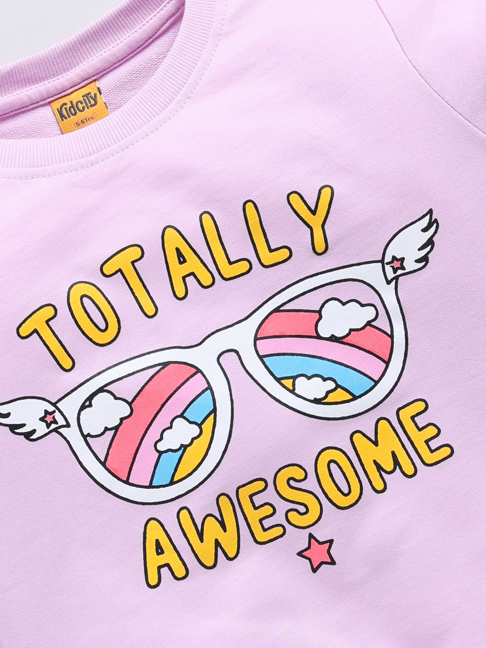 Totally Awesome Vibes Printed Sweatshirts