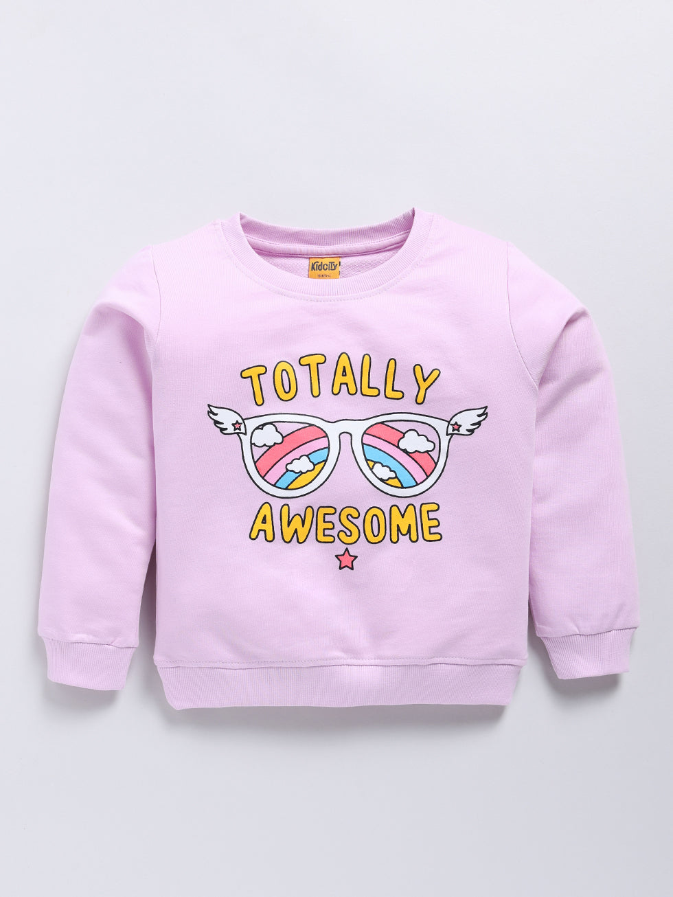 Totally Awesome Vibes Printed Sweatshirts