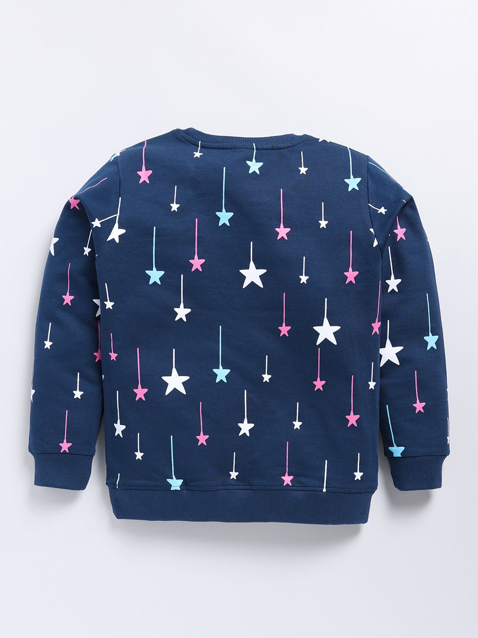 Starry Night Vibes Print Sweatshirts