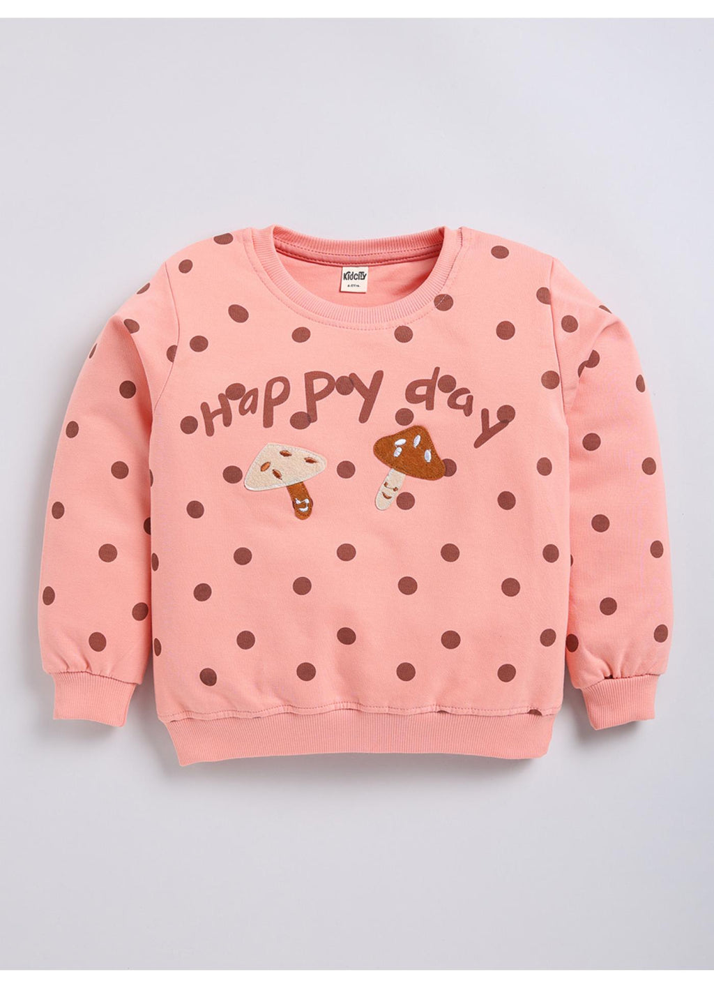 Happy Day' Mushroom Sweatshirt
