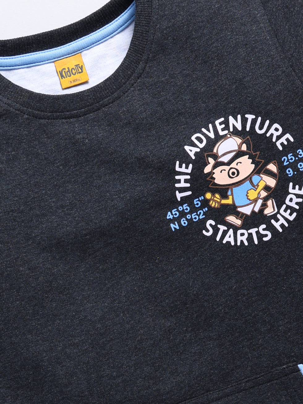 Pig Graphics Printed Sweatshirts