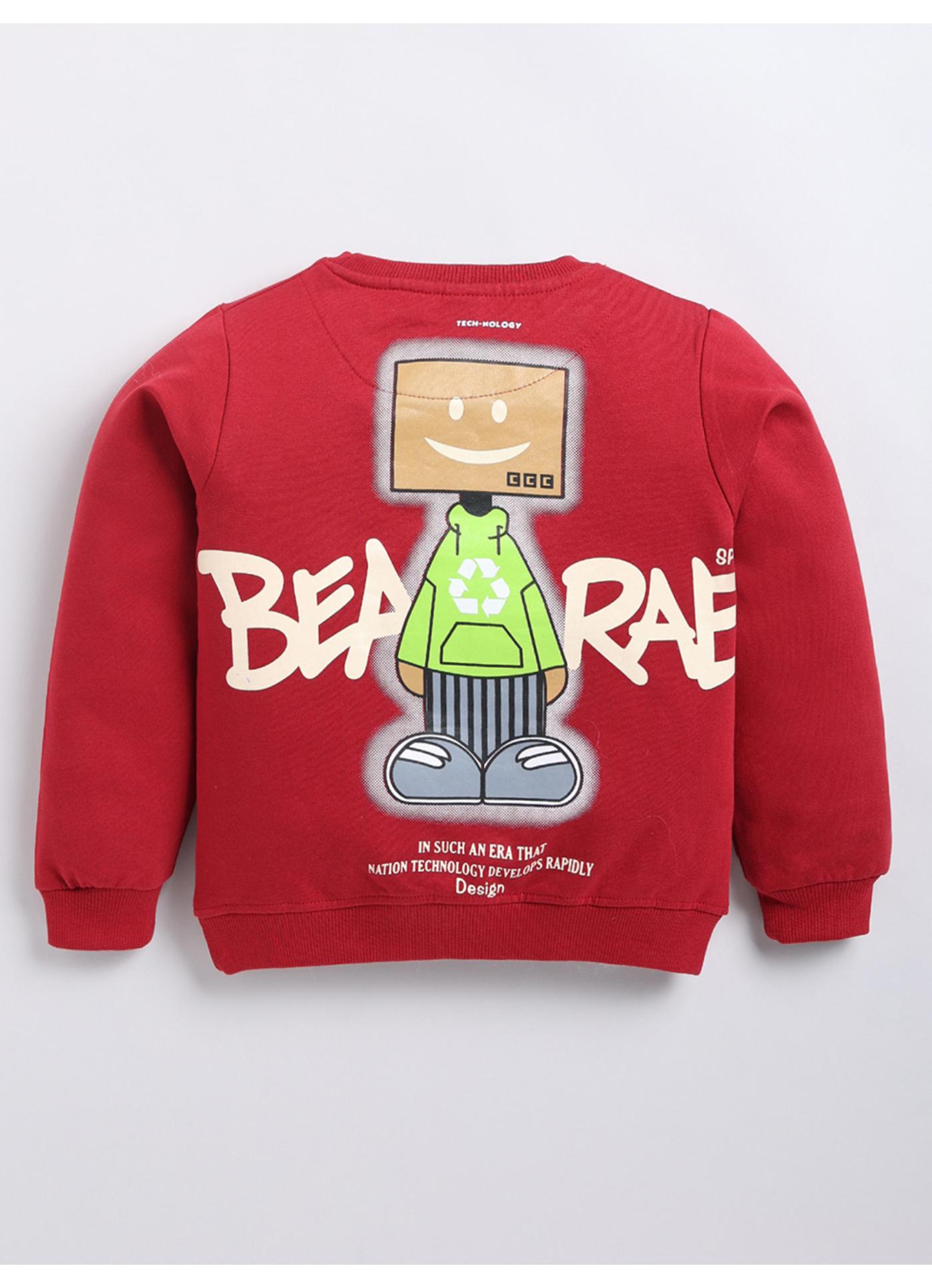 BEA RAE' Graphic Character Crewneck Sweatshirt