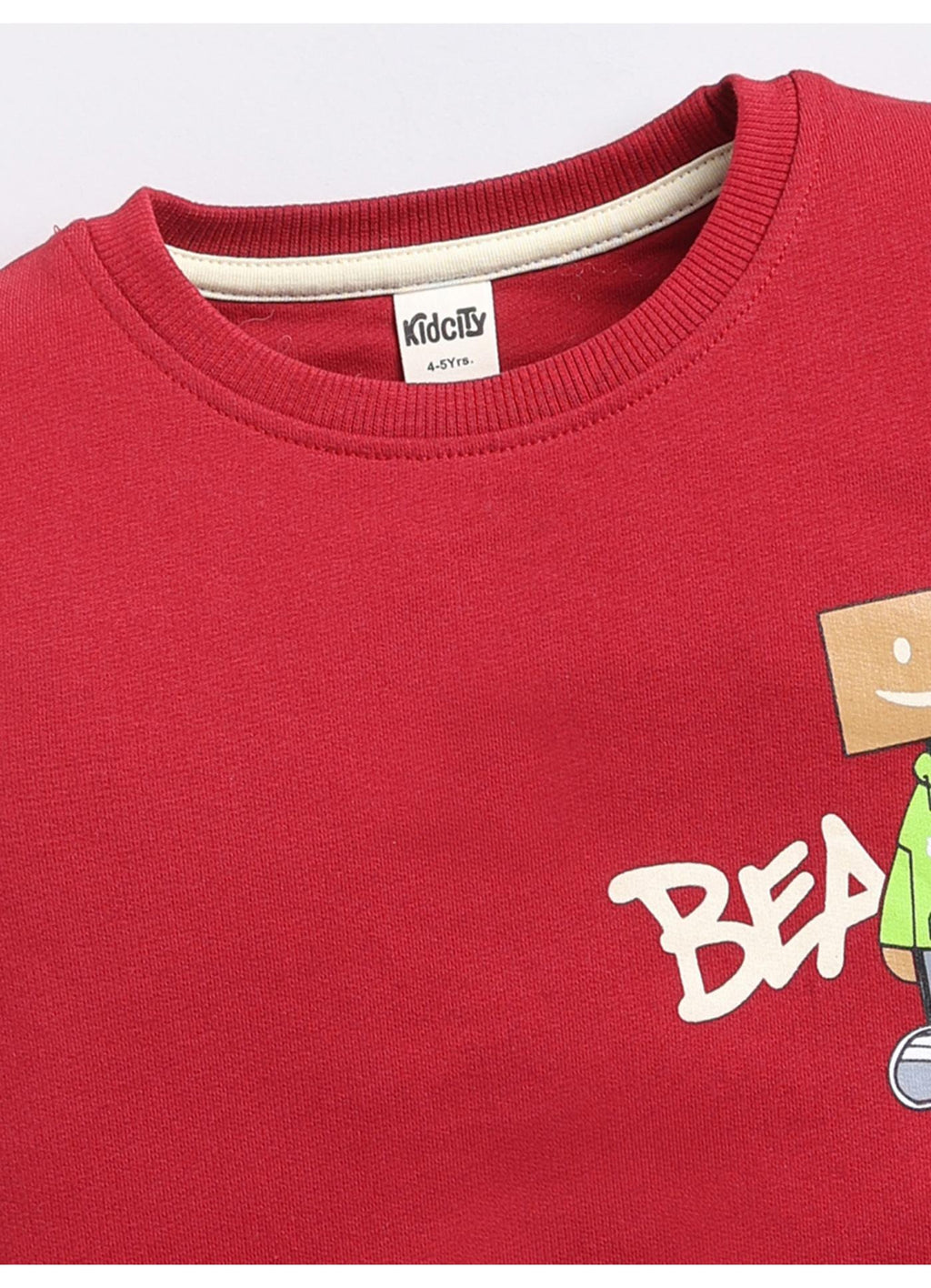 BEA RAE' Graphic Character Crewneck Sweatshirt