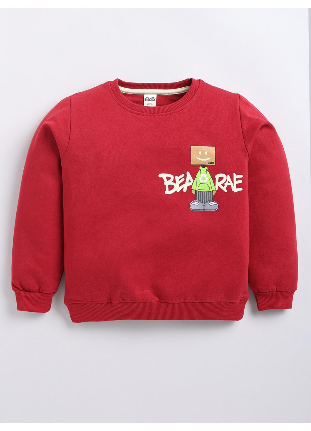 BEA RAE' Graphic Character Crewneck Sweatshirt