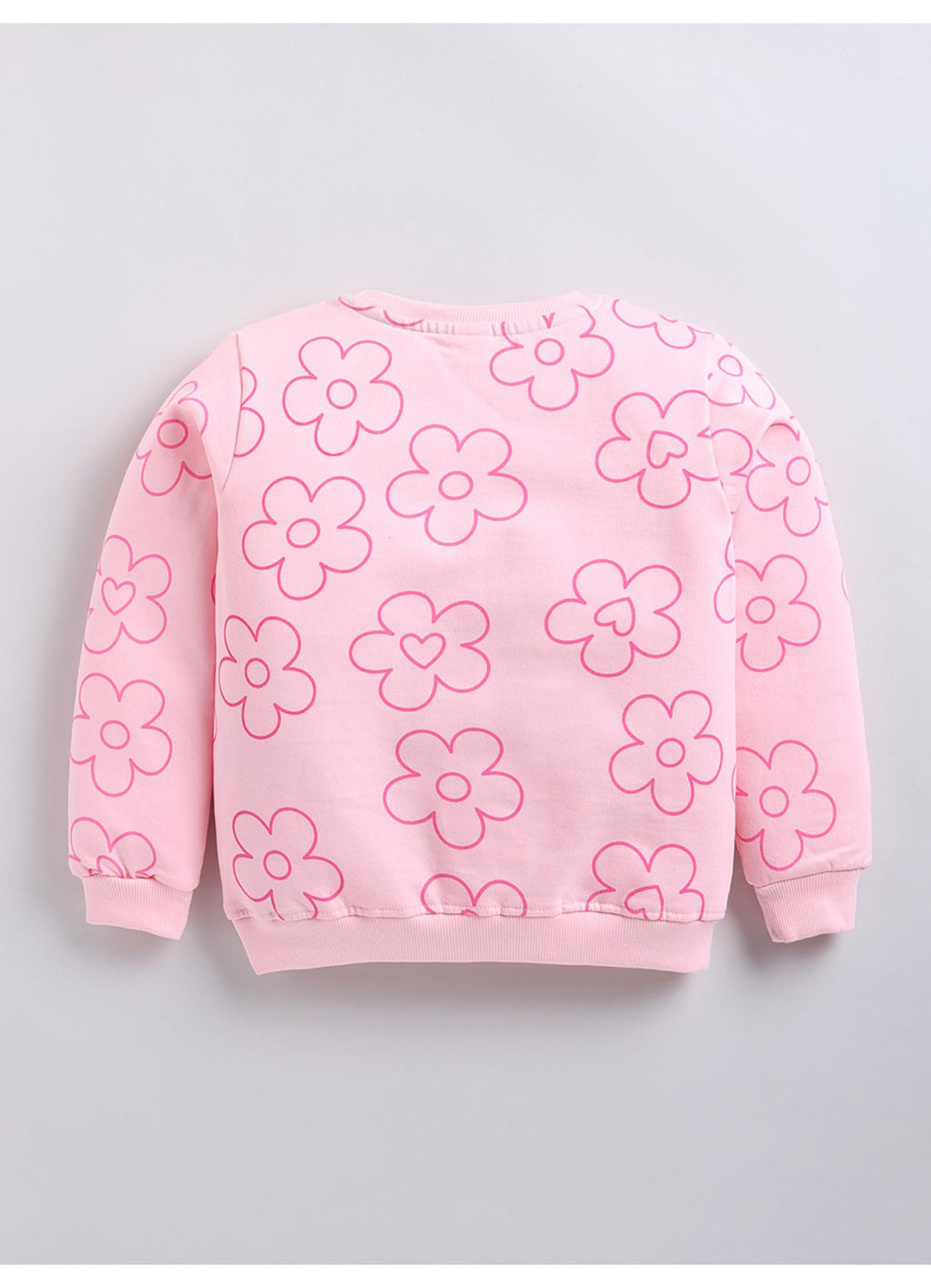 All-Over Print 'Pretty' Crewneck Sweatshirt