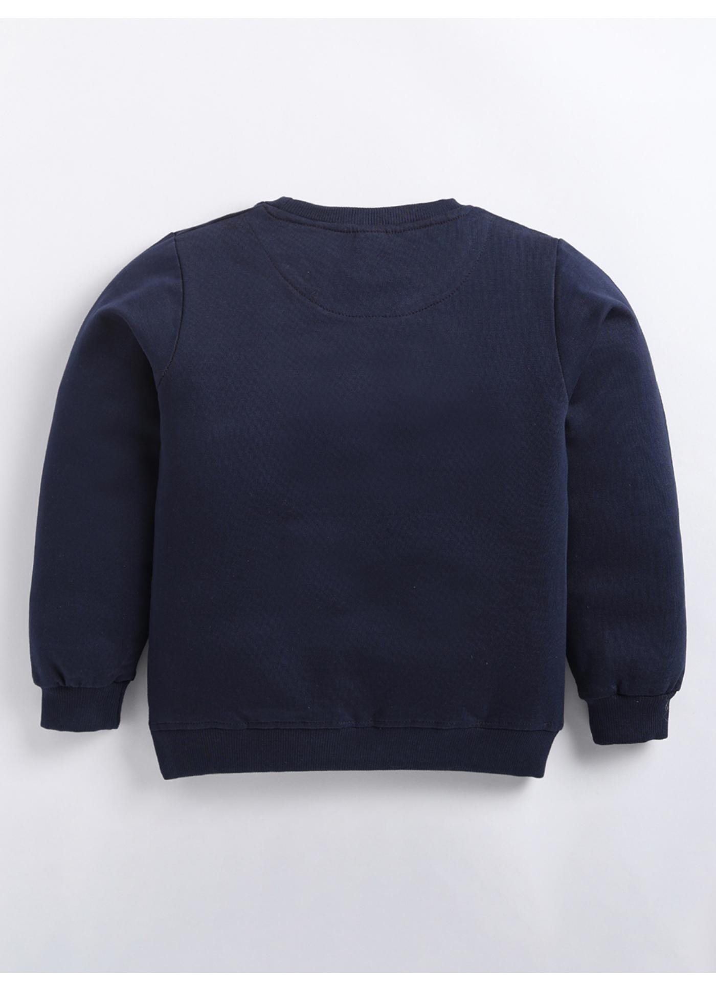 Win The Game' Basketball Hoop Graphic Crewneck Sweatshirt