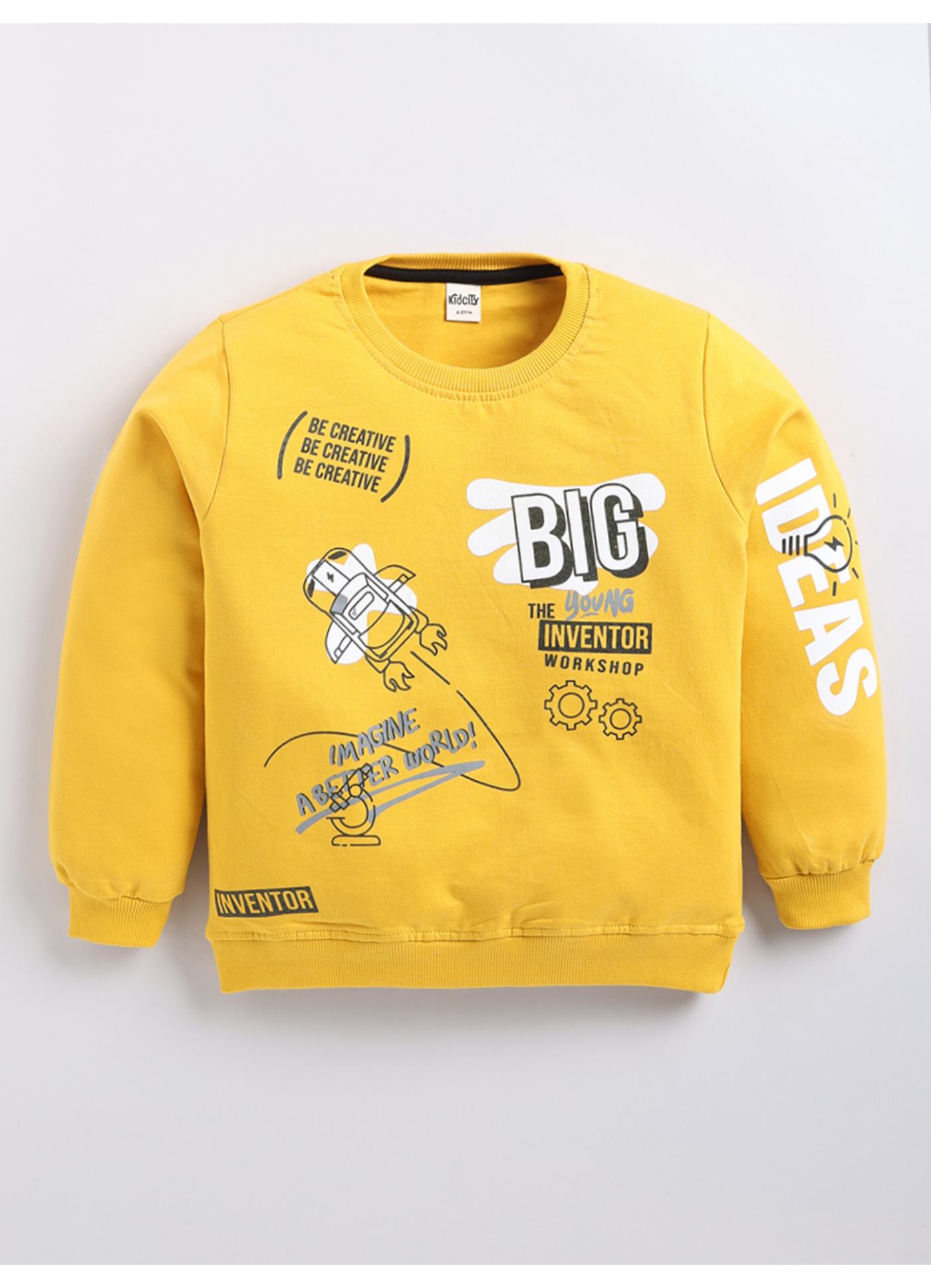 Big Ideas' Inventor Graphic Crewneck Sweatshirt