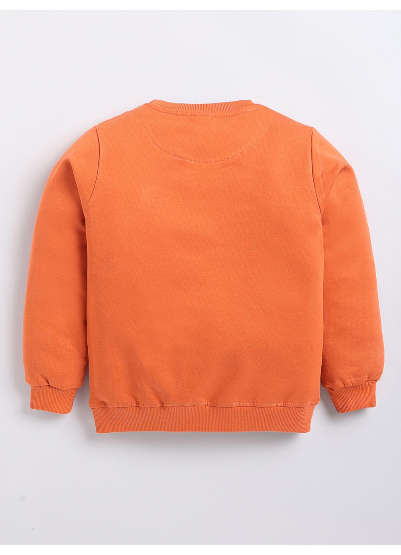 Be Brave' Color-Block Graphic Crewneck Sweatshirt