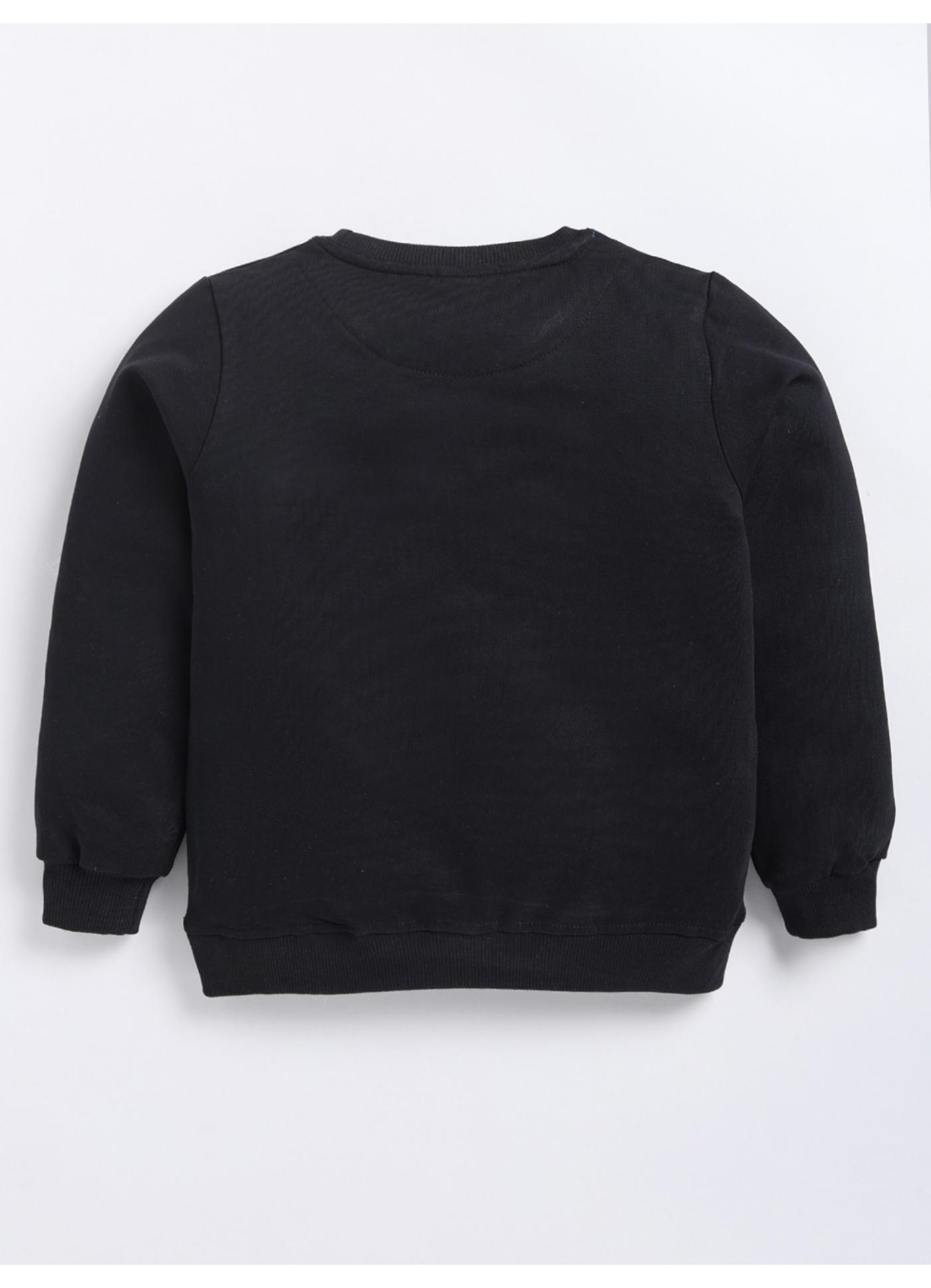 Never Look Back' Motivational Graphic Crewneck Sweatshirt