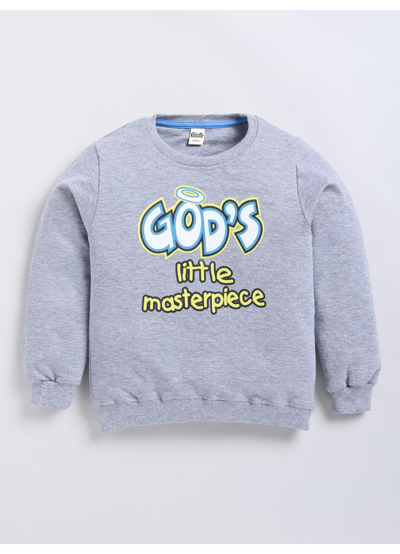 God's Little Masterpiece' Graphic Crewneck Sweatshirt