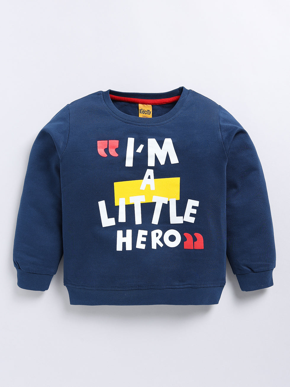Im Little Hero Printed Sweatshirts